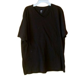 Gap Black V-neck Shirt